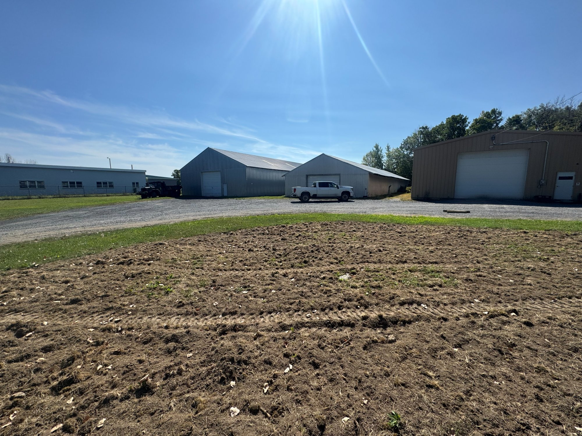 Island Storage buildings at 219 Station Road, North Hero, Vermont — Green Mountain Marine Services facility on the Champlain Islands